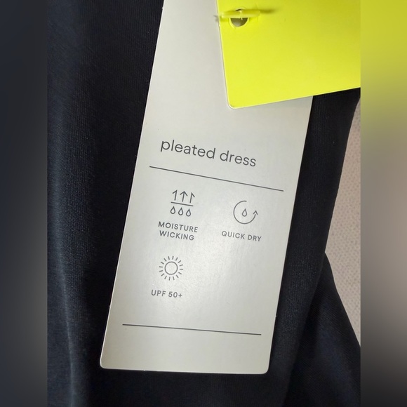 Women's Pleated Active Dress - All In Motion™ Black M - Picture 6 of 12